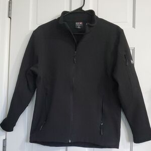 Outfitter Trading CO Performace Black Softshell Jacket Youth XL(or Adult Xs/S)